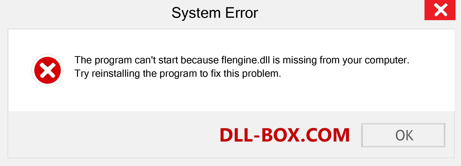  flengine.dll file is missing?. Download for Windows 7, 8, 10 - Fix  flengine dll Missing Error on Windows, photos, images